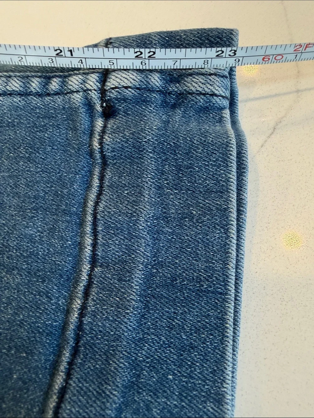 The Colette Denim Cropped Wide-Leg High-Rise Jeans by Maeve